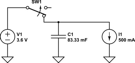 batteries - Capacitor size for battery operated device? - Electrical ...