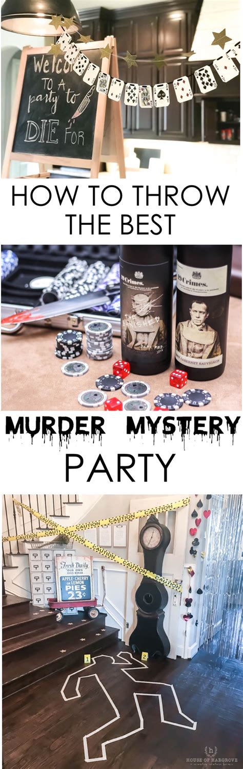 Murder Mystery Party: All the Details and the Coolest Wine EVER!