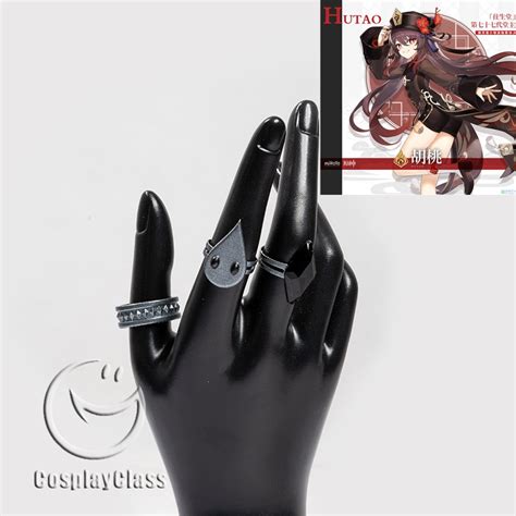 Genshin Impact HuTao Ring Cosplay Accessories - CosplayClass