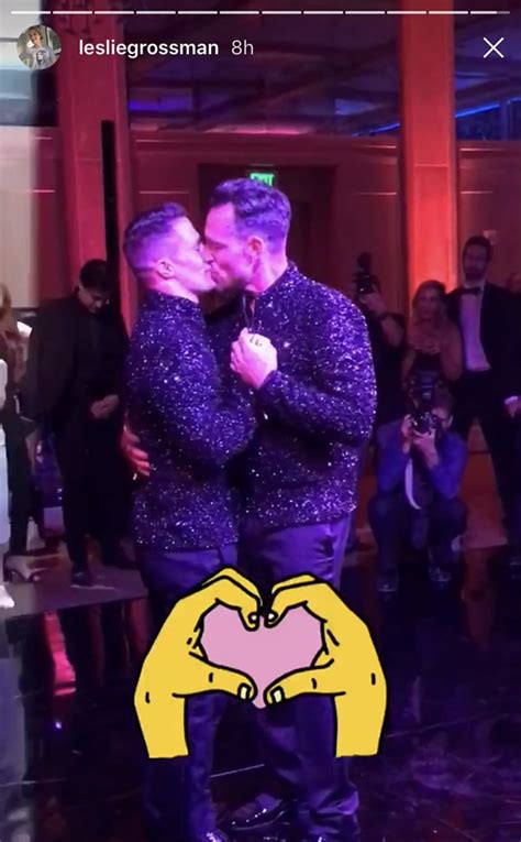 Kiss from Colton Haynes and Jeff Leatham's Wedding | E! News