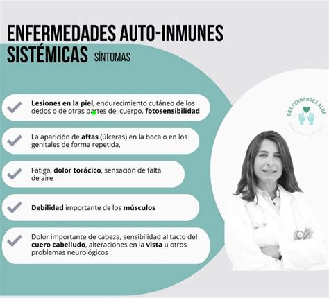 ENFERMEDADES AUTOINMUNES SISTÉMICAS - Síntomas