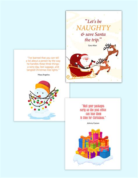 Free Printable Funny Christmas Quotes For Cards