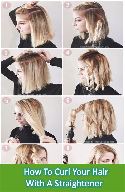 79 Popular How Do You Curl Your Short Hair With A Straightener For Long Hair - Stunning and ...