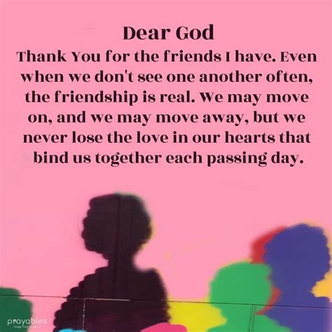 Prayer: Friendship is Real - Prayables