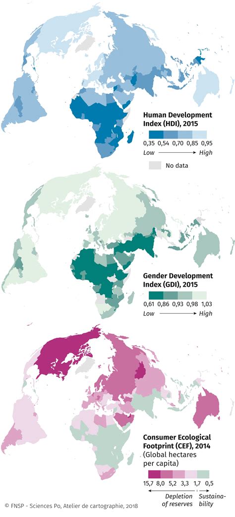 Human Development Index Map | vlr.eng.br