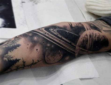 Space Tattoo Sleeve Designs, Ideas and Meaning - Tattoos For You