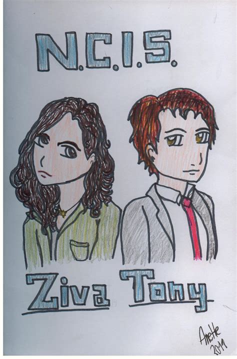 NCIS: Ziva and Tony by Muffe555 on DeviantArt