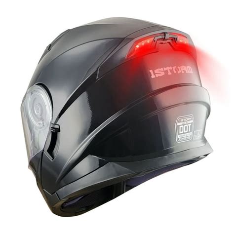 1Storm New Motorcycle Bike Modular Full Face Helmet Dual Visor Sun ...