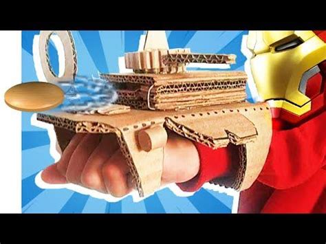 DIY: How to make Iron Man Repulsor Missile Launcher Blaster From ...