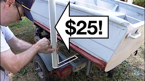 Boat Trailer Guides - Easy Cheap DIY Homemade Guides! - YouTube