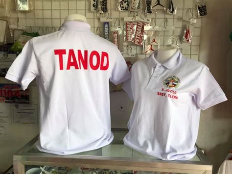 Brgy. San Gabriel Tanod Uniform... - Necolz Printing Services