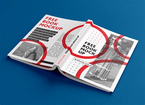 Free A4 Paperback Book Title & Inner Pages Mockup PSD - Good Mockups