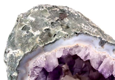 Amethyst Crystal Geode Formation