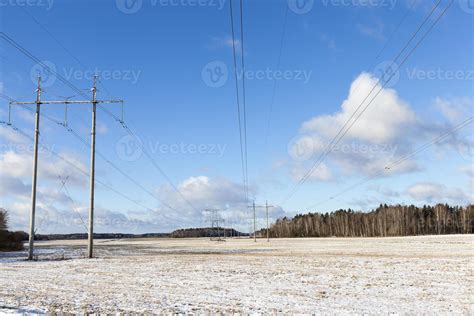 High voltage power lines 9493107 Stock Photo at Vecteezy