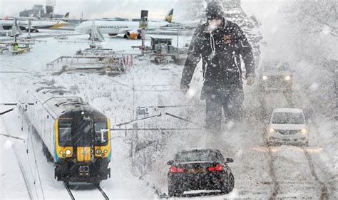 UK weather LIVE: Manchester and Liverpool airports CLOSED, schools shut and roads LETHAL | UK ...