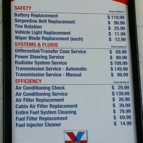 Valvoline Oil Change Pricing - Frey's Blog