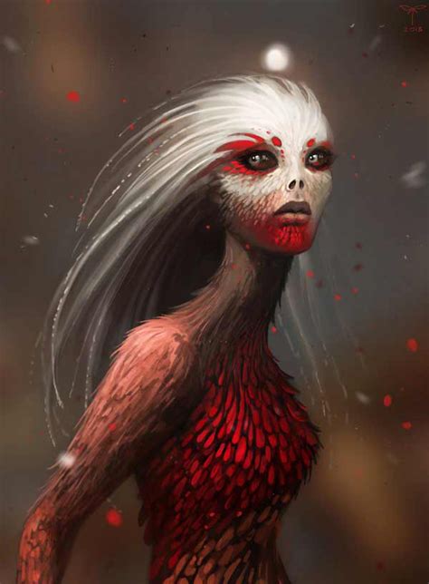 Humanoid Alien Concept Art: 50+ Cool Designs Of Extraterrestrial Races ...