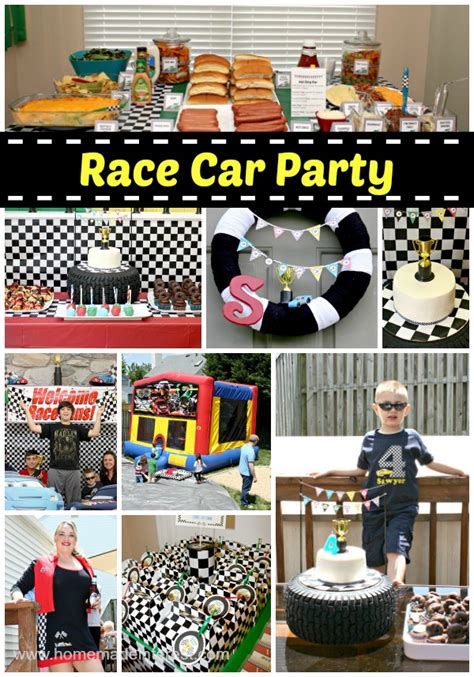 Race Car Birthday Party - Home. Made. Interest.