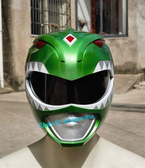 Power Rangers Legacy Green Ranger 1/1 Mighty Morphin Helmet Resin Cosplay Custom | eBay