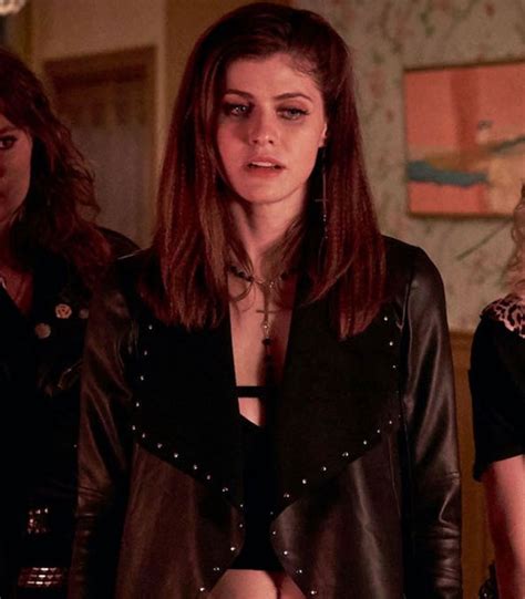 We Summon The Darkness Alexis Jacket | Alexandra Daddario Leather Jacket