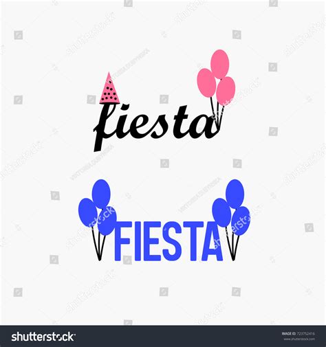 Fiesta Logo Stock Vector (Royalty Free) 723752416 | Shutterstock