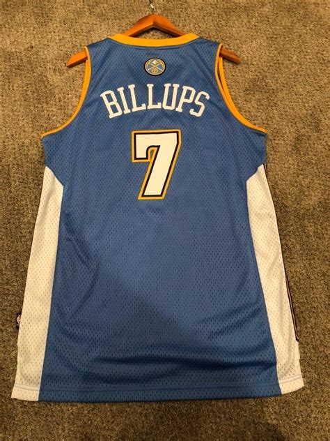 Chauncey Billups Denver Nuggets Jersey | Denver nuggets, Jersey, Nugget