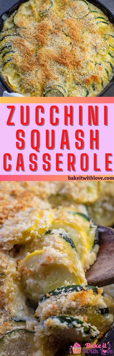 This easy-to-make zucchini squash casserole is a flavorful combination of tender, tasty summer ...