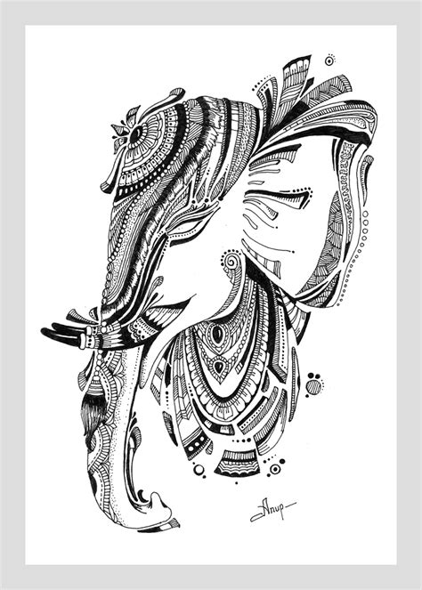 The Big Indian Icon, Ornamented... on Behance