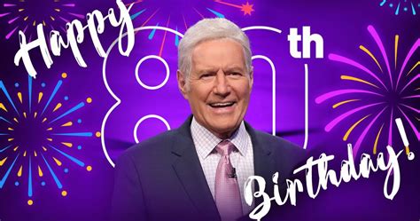 Jeopardy Fans Celebrate Alex Trebek on His 80th Birthday