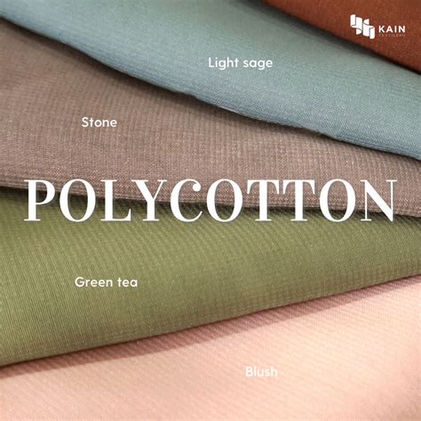 Jual 0.5 meter Kain Polycotton Vine Bella Square Double Chiffon | Shopee Indonesia