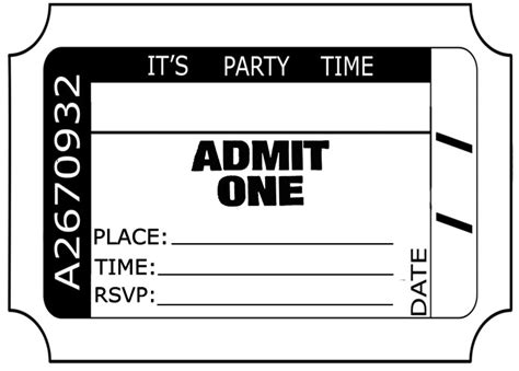 Admission ticket clipart 20 free Cliparts | Download images on ...