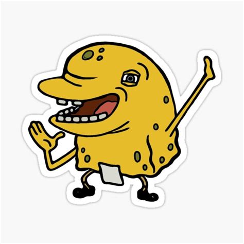 "Spongebob Dolphin" Sticker for Sale by dgcio | Redbubble