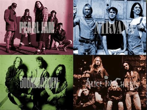 Ranking The Top 4 Grunge Bands - Daniel Kemble