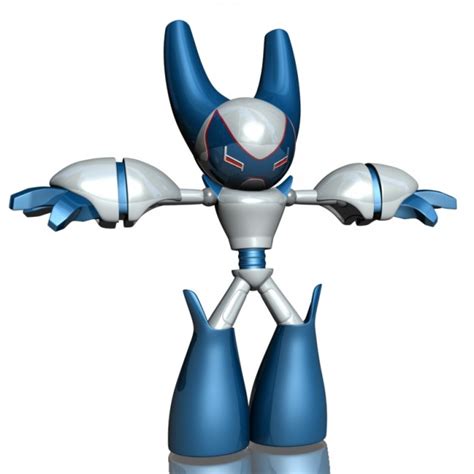 3D model RobotBoy Cartoon Robot Character VR / AR / low-poly rigged MAX OBJ 3DS FBX LWO LW LWS ...