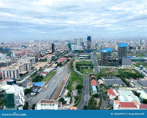 Phnom Penh - Cambodia Skyline City View Editorial Stock Image - Image of view, penh: 189639914