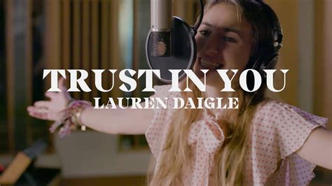 Lauren Daigle - Trust in You (Starstruck Sessions) - YouTube Music