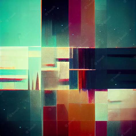 Premium Photo | Glitch background abstract glitchy technology retro vhs video wallpaper 4k