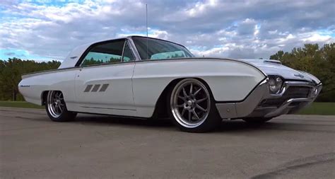 Slick Custom 1963 Ford Thunderbird 5.0 Coyote V8 | Hot Cars