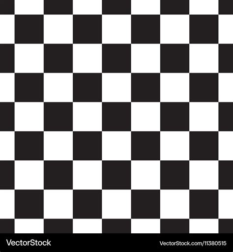 Black and white checkerboard pattern Royalty Free Vector