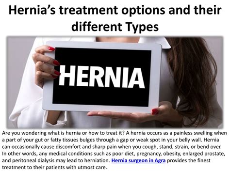 PPT - Treatment options for various types of hernias PowerPoint Presentation - ID:11354047