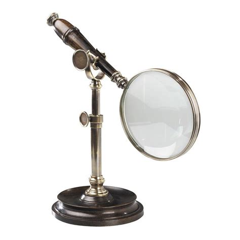 Authentic Models Magnifying Glass with Stand - Bronzed | Magnifying glass, Authentic models, Glass