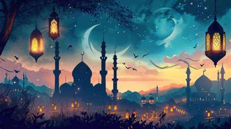Ramadan Mubarak Website Header Banner Background, Eid Mubarak Islamic, Eid Celebration, Eid ...
