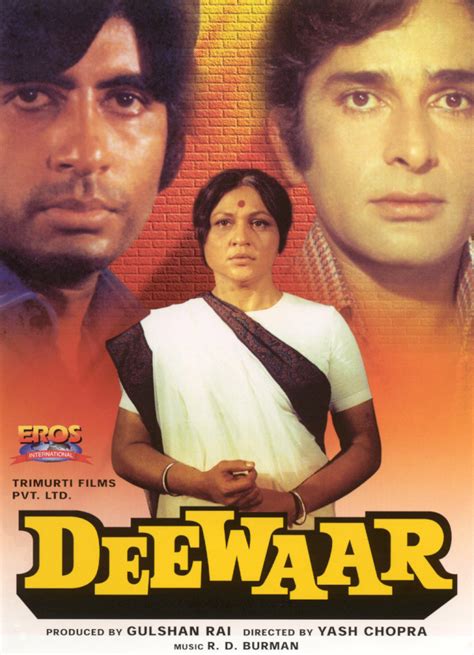 Deewar (1975) - Yash Chopra | Synopsis, Characteristics, Moods, Themes and Related | AllMovie