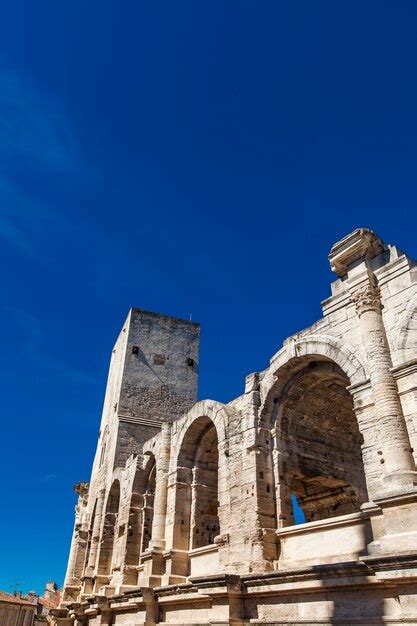 Premium Photo | Arles amphitheatre in france