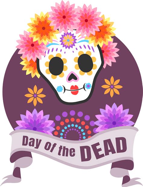 Day of the dead icon, 12221944 PNG