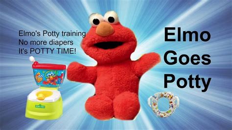 Sesame Street Elmo's It's Potty Time funny video - Elmo Goes potty ...