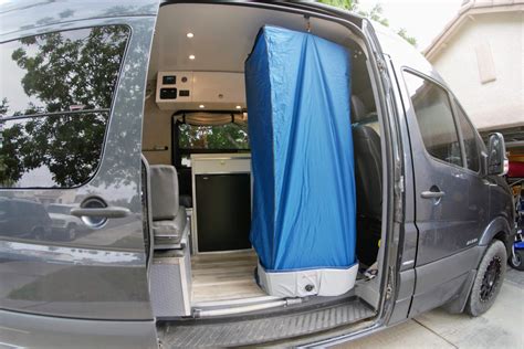 Sprinter Van Indoor Shower 2.0- Portable and Easy