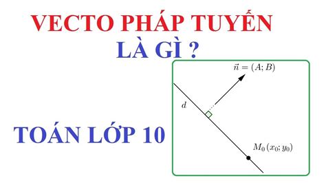 VECTO PHÁP TUYẾN LÀ GÌ? MỘT ĐƯỜNG THẲNG CÓ BAO NHIÊU VECTO PHÁP TUYÊN ...