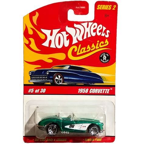 Green 58 Corvette Hot Wheels | Best Hot Wheels Store