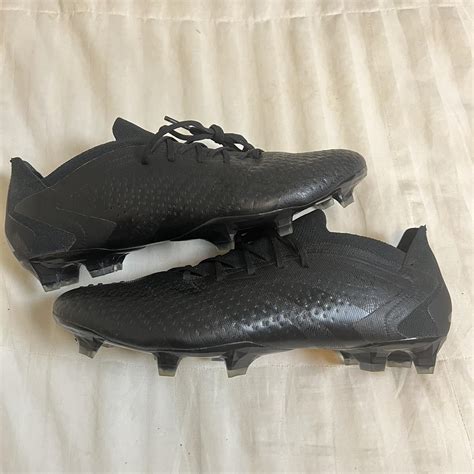 2023 Adidas Predator .1 FG, blackout Men’s Sz:... - Depop